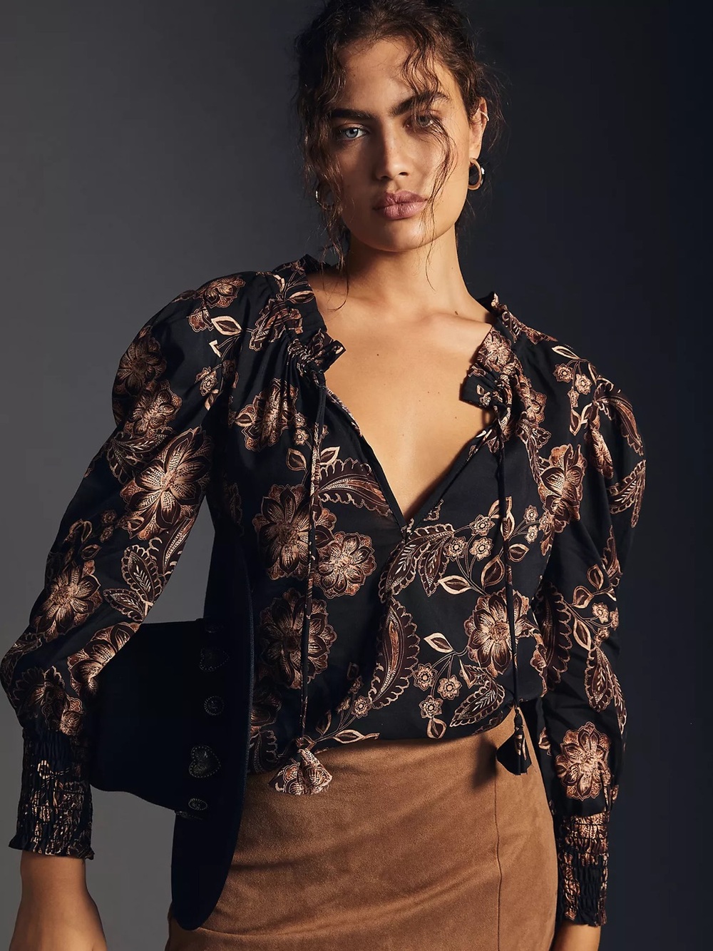 Misa Siena Blouse In Black Size XS